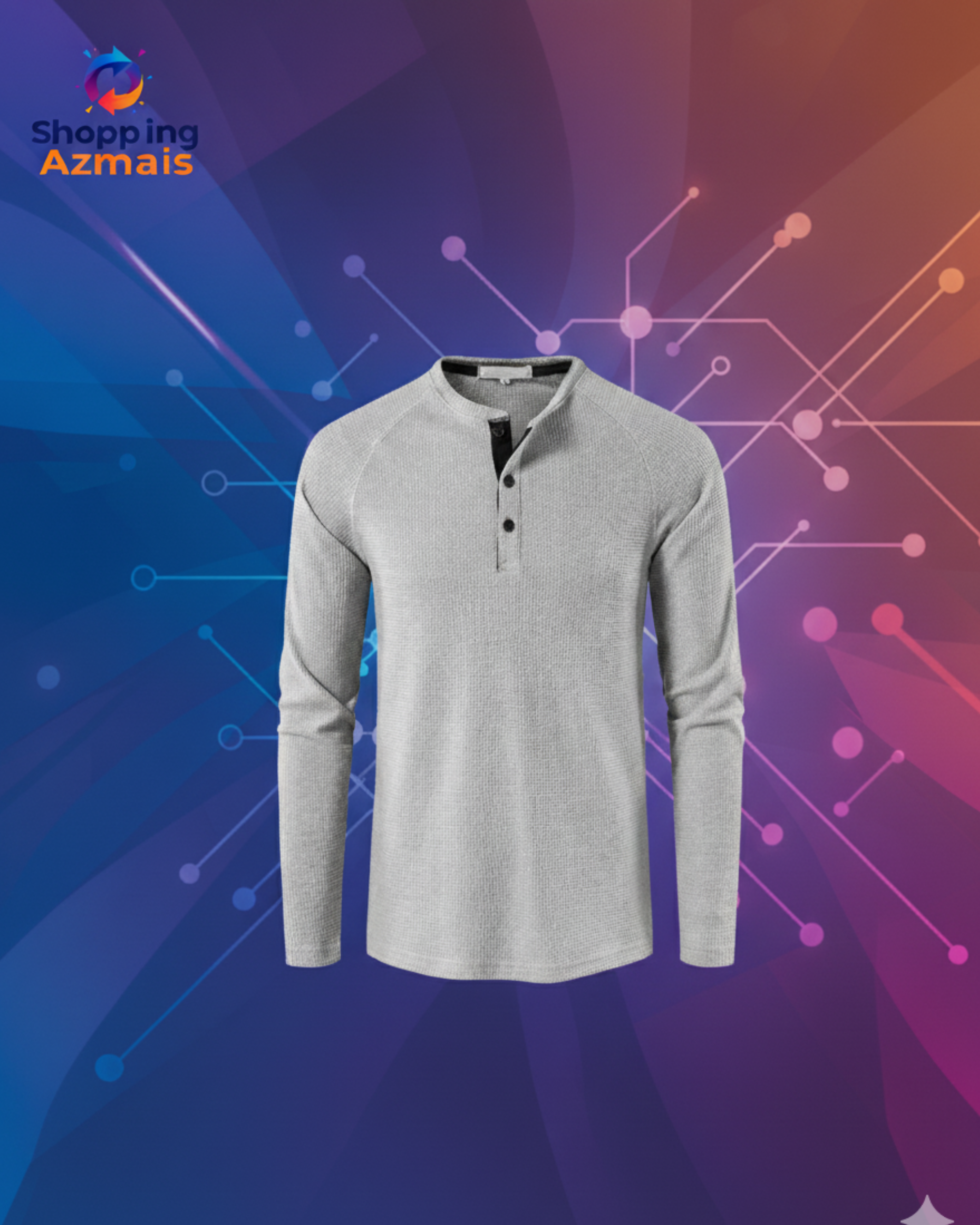 Camiseta Masculina De Manga Comprida Blusa De Camisa De Fund