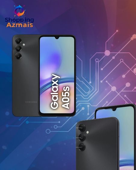 Smartphone Samsung Galaxy A05s 4G 128GB 6GB RAM Câmera Traseira Tripla 50MP + 2MP + 2MP + Selfie 13MP Tela 6.7 Preto