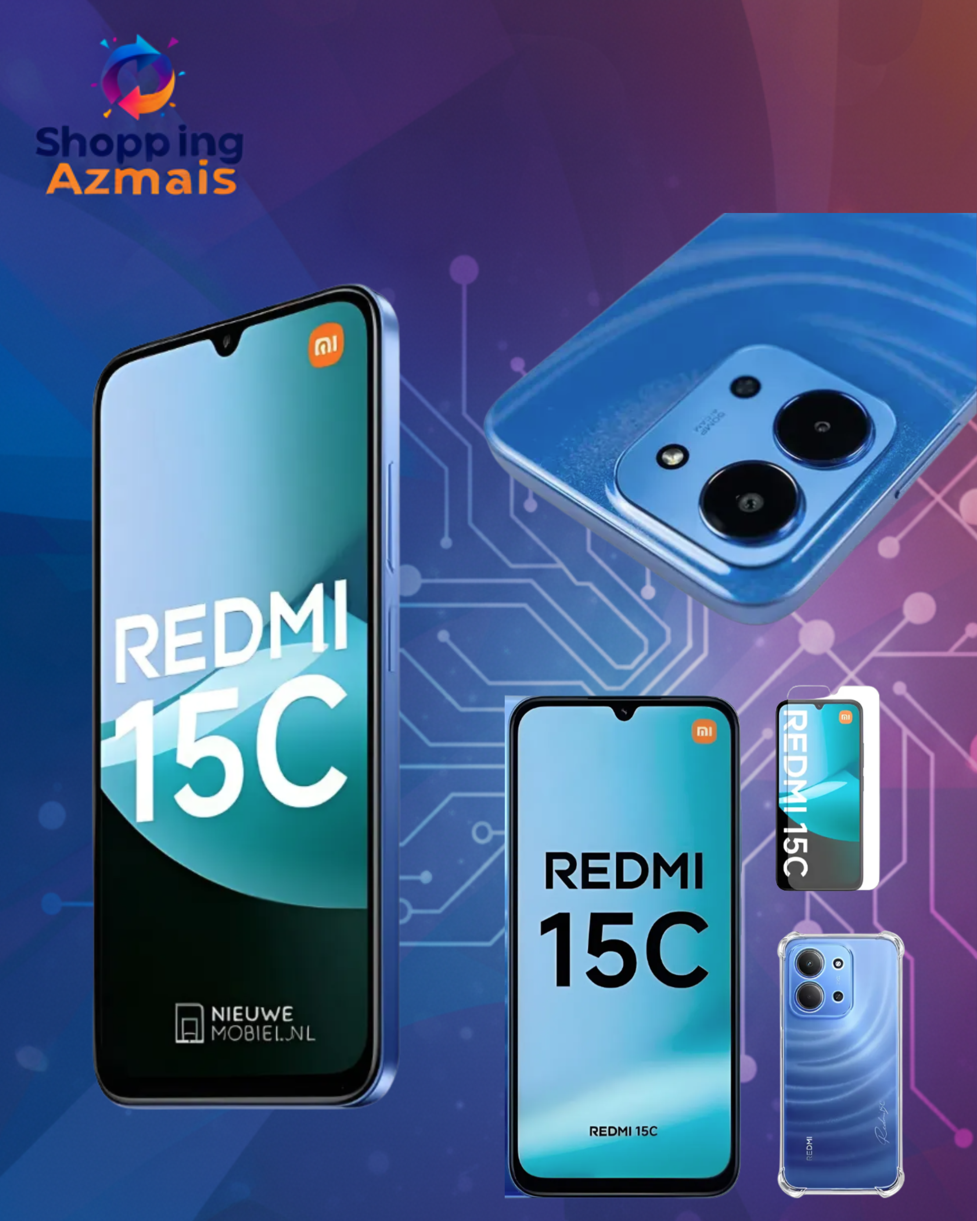 Xiaomi Redmi 14c 256gb 8gb Ram 2chip Lançamento 15c +brinde