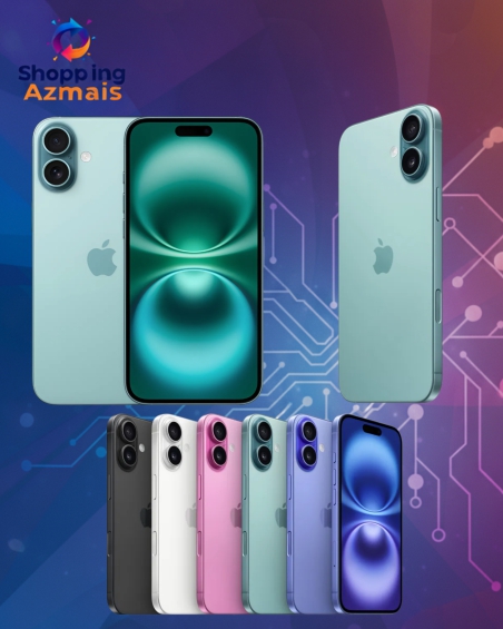 Apple iPhone 16 Plus (256 GB) - Verde-acinzentado - Distribuidor Autorizado