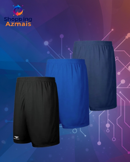 Kit 3 Shorts Academia Futebol Corrida Treino Penalty Adulto