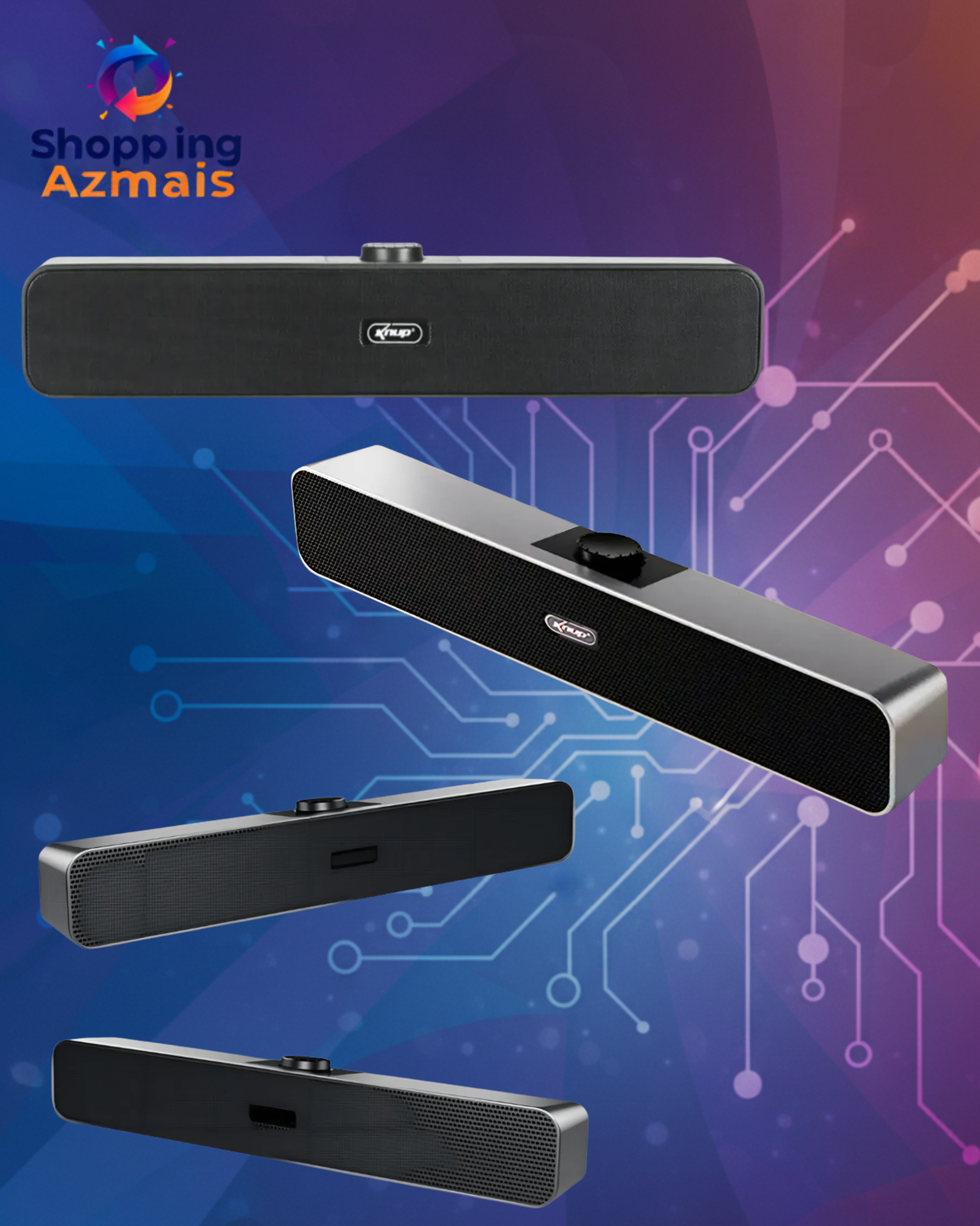 Caixa De Som Notebook Gamer Caixinha Usb Series Potente