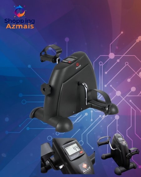 Mini Bike Bicicleta Portátil Ergométrica C/ Visor Lcd Alux