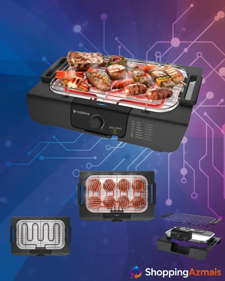 Churrasqueira Elétrica Grill Menu Grl810 Cadence
