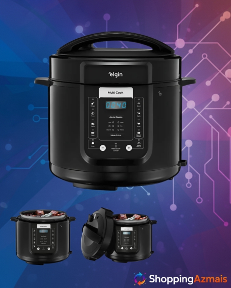 Panela De Pressão Digital Elétrica Elgin Multi Cook 5l