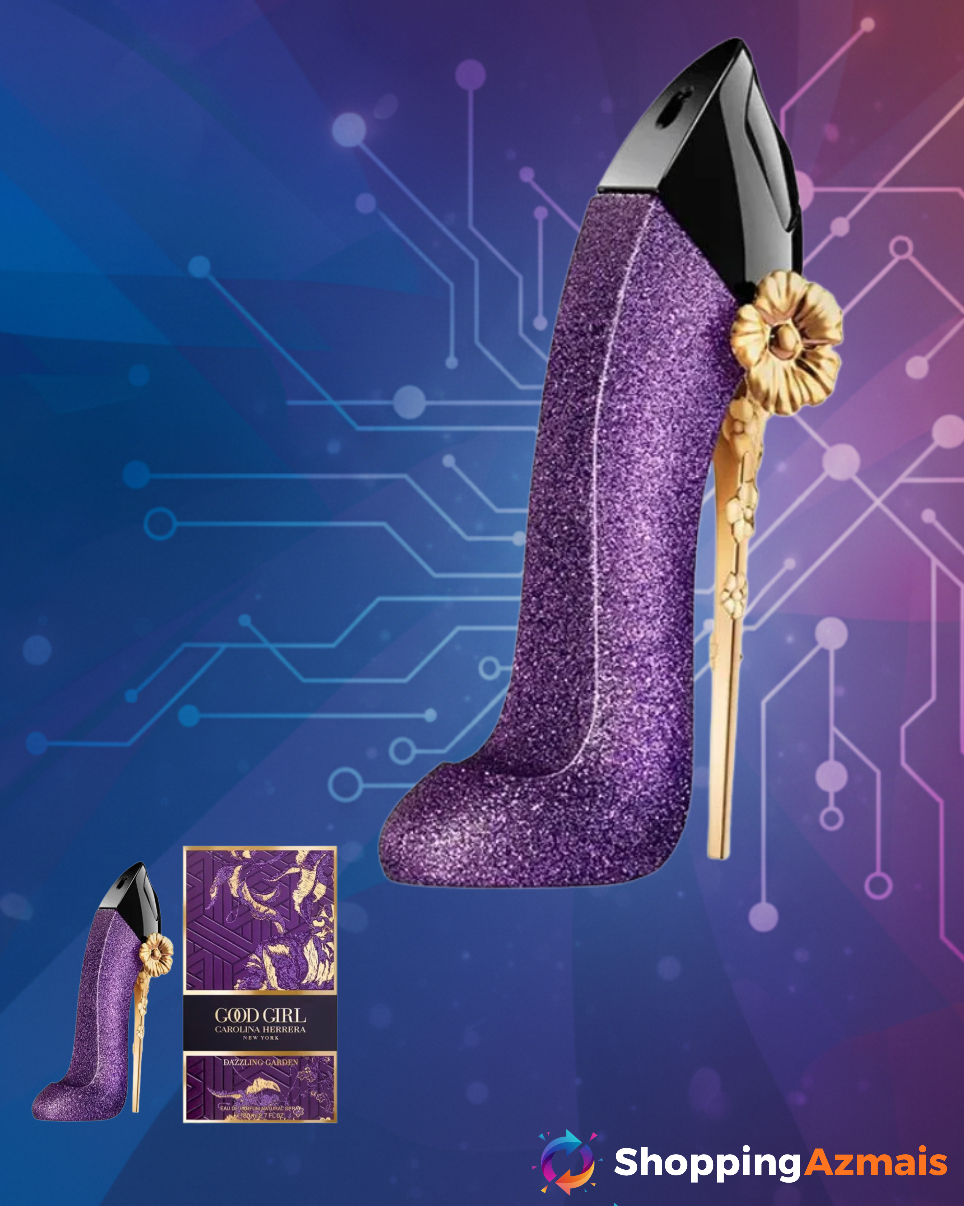 Carolina Herrera Good Girl Dazzling Garden Edp Perf Fem 80ml