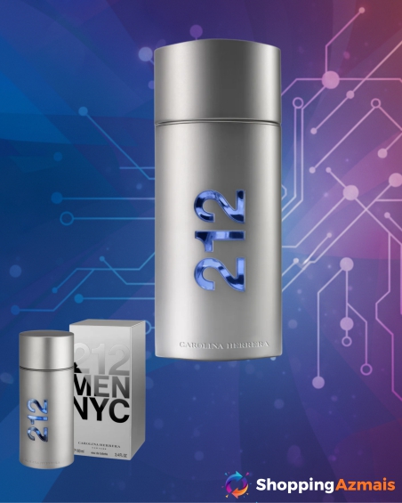 Perfume Carolina Herrera 212 Men NYC Eau de Toilette 100 ml masculino