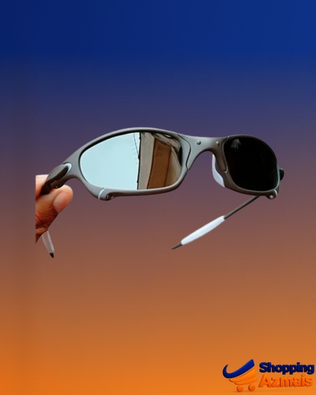 Óculos De Sol Estilo Juliet Espelhada Kit Branco 24k Pinado