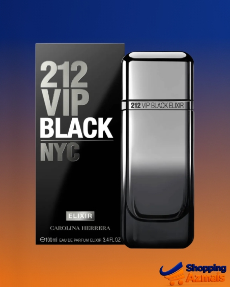 Perfume Carolina Herrera 212 VIP Black Elixir Eau de Parfum Elixir 100ml masculino
