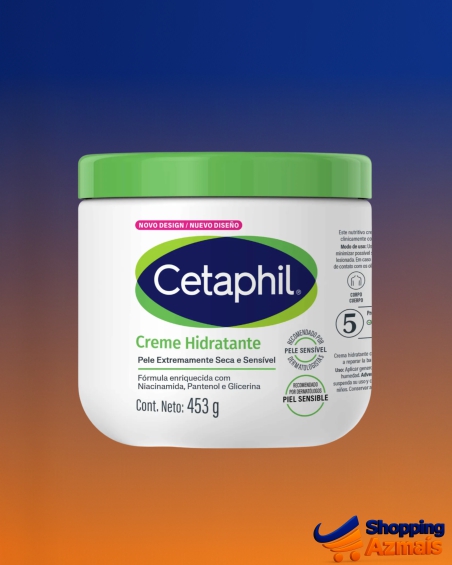 Creme Hidratante Cetaphil Sem Fragrância para Pele Sensível ou Muito Seca 453g