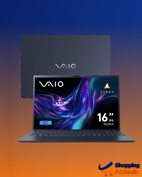 Notebook Vaio Fe16 Intel Core I5 13ª Gen Linux 8gb 512gb Ssd Wi-fi 6 Tela 16 Ips Wuxga Antirreflexo - Cinza Grafite - Vjfe62f11x-b0211h - Memória Expansível Até