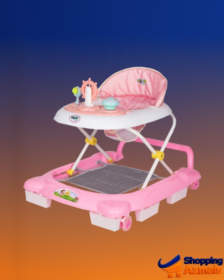 Andador Infantil Musical Para Bebê La Bamba - Maxi Baby - Rosa
