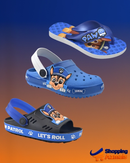 Kit 3 Em 1 Sandália + Babuche + Chinelo Infantil Menino Kids