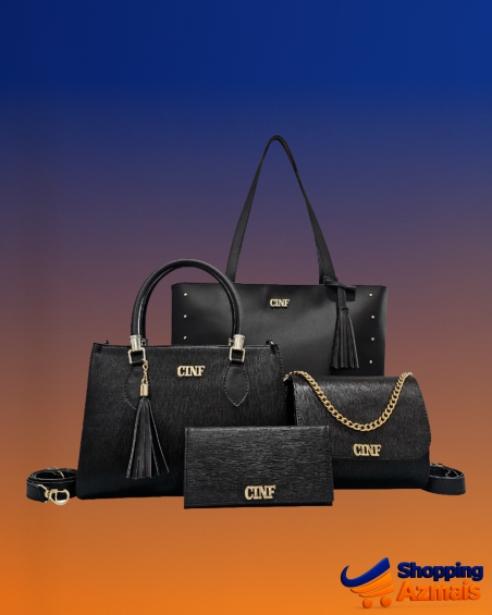 Kit Bolsas Feminina Sacola Transversal Tira Colo Carteira